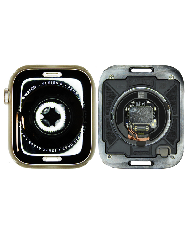Housing para Apple Watch Series 8 de 45mm - Version GPS ALUMINUM/STARLIGHT - Seminuevo - Dorado