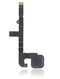 Boton de inicio con cable flex para Motorola Moto Z Play Droid (XT1635 / 2016) (Negro)