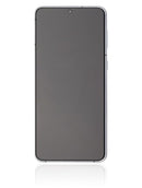 Pantalla OLED con marco para Samsung Galaxy S21 Plus 5G (Usada original Grado B/C) (Plata Fantasma)