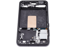 Marco intermedio para Samsung Galaxy S23 5G (Version internacional) (Negro Fantasma)
