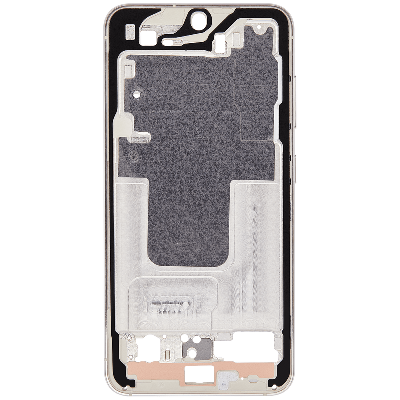 Marco central para Samsung Galaxy S23 5G (Version Internacional) (Crema)