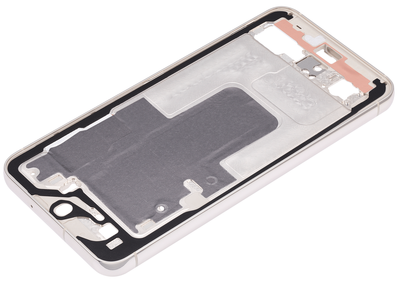 Marco central para Samsung Galaxy S23 5G (Version Internacional) (Crema)