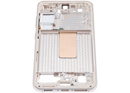 Marco central para Samsung Galaxy S23 5G (Version Internacional) (Crema)