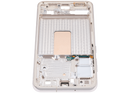 Marco central para Samsung Galaxy S23 5G (Version Internacional) (Crema)