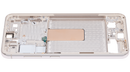 Marco central para Samsung Galaxy S23 5G (Version Internacional) (Crema)