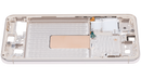 Marco central para Samsung Galaxy S23 5G (Version Internacional) (Crema)