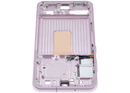 Marco medio para Samsung Galaxy S23 5G (Version internacional) (Lavanda)