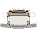 Puerto de carga para iPhone 15 Pro / 15 Pro Max (Titanio Blanco) (Paquete de 10)