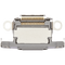 Puerto de carga para iPhone 15 Pro / 15 Pro Max (Titanio Blanco) (Paquete de 10)