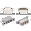 Puerto de carga para iPhone 15 Pro / 15 Pro Max (Titanio Blanco) (Paquete de 10)