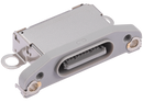 Puerto de carga para iPhone 15 Pro / 15 Pro Max (Titanio Blanco) (Paquete de 10)
