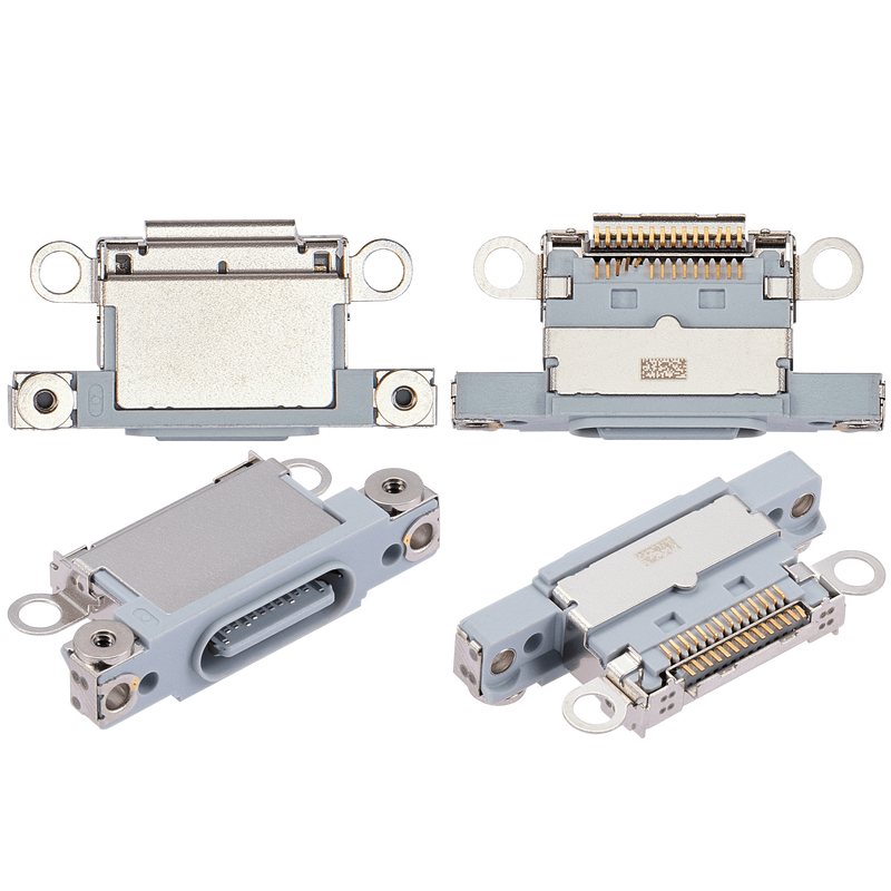 Puerto de carga para iPhone 15 / 15 Plus (Azul) (Paquete de 10)
