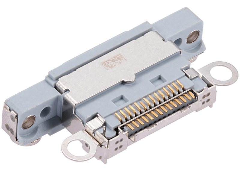 Puerto de carga para iPhone 15 / 15 Plus (Azul) (Paquete de 10)