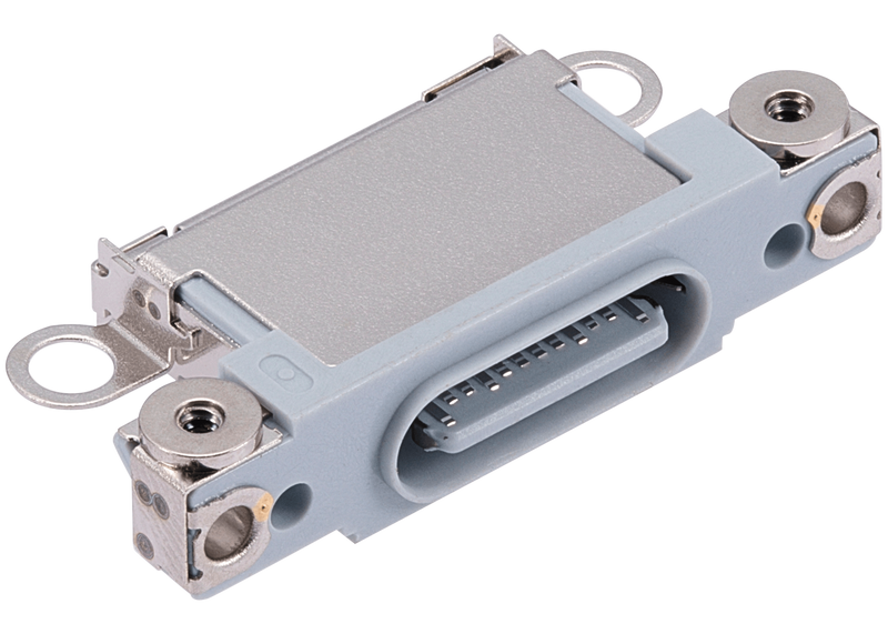 Puerto de carga para iPhone 15 / 15 Plus (Azul) (Paquete de 10)