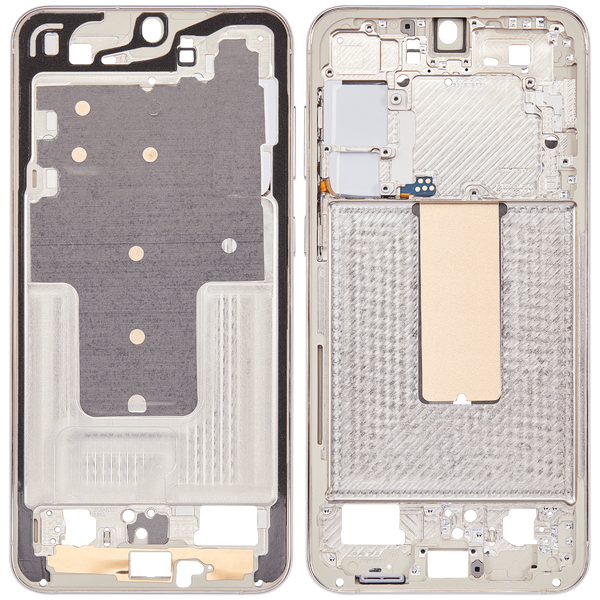 Marco medio para Samsung Galaxy S23 Plus 5G (Version internacional) (Crema)