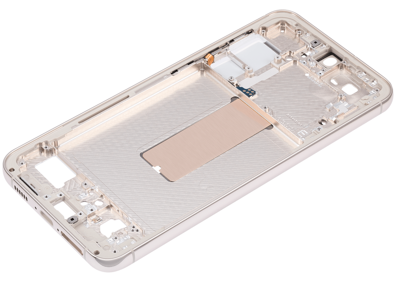 Marco medio para Samsung Galaxy S23 Plus 5G (Version internacional) (Crema)