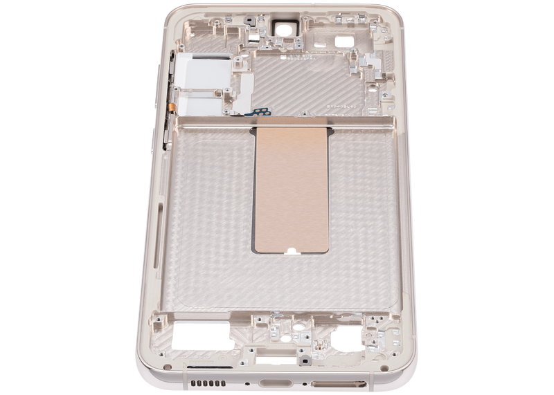 Marco medio para Samsung Galaxy S23 Plus 5G (Version internacional) (Crema)