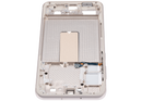 Marco medio para Samsung Galaxy S23 Plus 5G (Version internacional) (Crema)