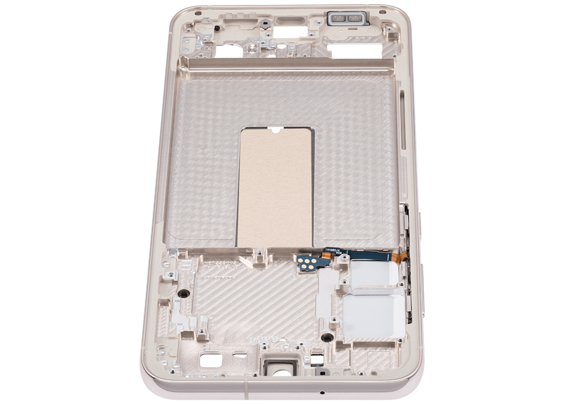 Marco medio para Samsung Galaxy S23 Plus 5G (Version internacional) (Crema)