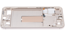 Marco medio para Samsung Galaxy S23 Plus 5G (Version internacional) (Crema)
