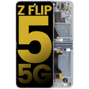 Pantalla OLED con marco para Samsung Galaxy Z Flip 5 5G (Azul) (Reacondicionado)