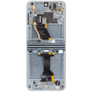 Pantalla OLED con marco para Samsung Galaxy Z Flip 5 5G (Azul) (Reacondicionado)