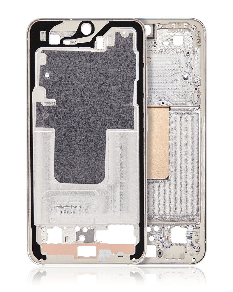 Marco central para Samsung Galaxy S23 5G (Version Internacional) (Crema)