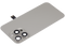 Tapa trasera para iPhone 15 Pro Max con placa, NFC, iman MagSafe y flex de linterna sin logo (Titanio Natural)