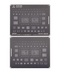 Stencil Bumblebee (QS338) para iPhone 15 / iPhone 15 Plus / iPhone 15 Pro / iPhone 15 Pro Max (Negro) (Qianli)