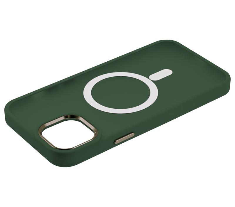 Funda Slim Ruva Moor para iPhone 14 Plus MagSafe Verde 1 PACK