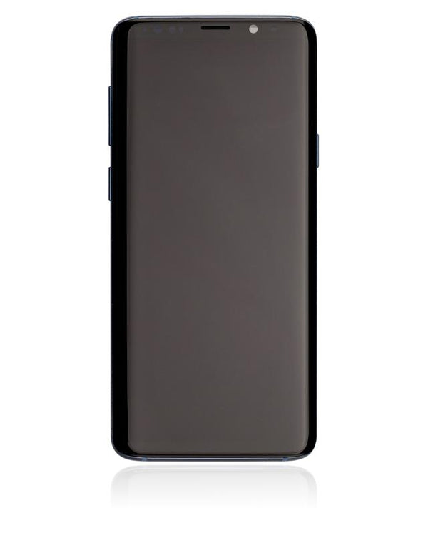 Pantalla OLED con marco para Samsung Galaxy S9 Plus (Azul Coral)