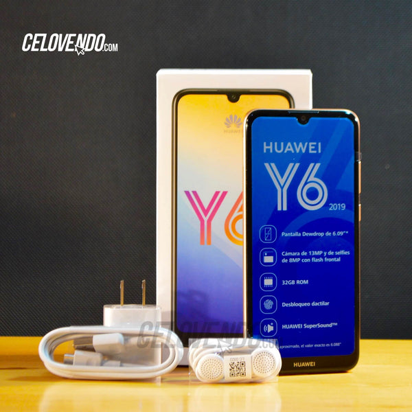 Celular Huawei Y6 2019 | Nuevo | Claro | 32gb |Color Negro/Cafe Caramelo.