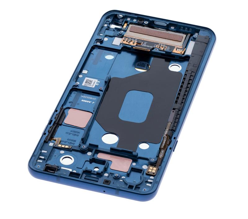 Pantalla LCD con marco para LG Stylo 4 / Stylo 4 Plus (Reacondicionado) (Azul Marroqui)