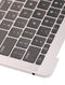 Carcasa superior con teclado para MacBook Pro 13" Retina (A1708 / Finales de 2016 / Mediados de 2017) (Teclado US) (Gris Espacial)