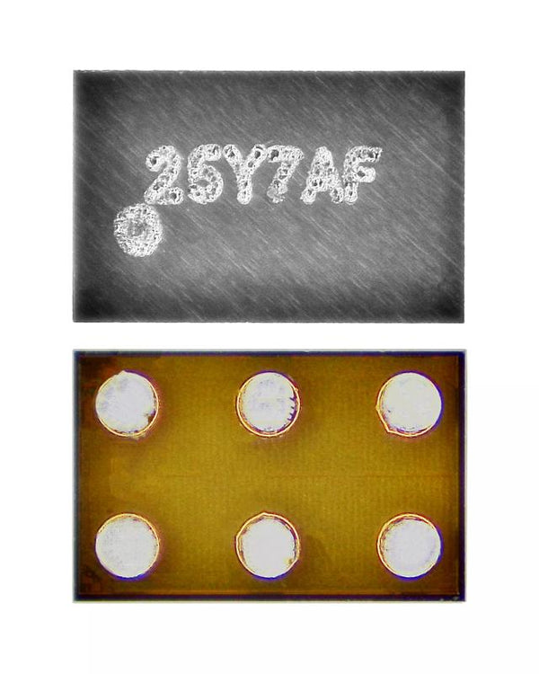 Circuito integrado convertidor Buck para MacBook varios modelos (PP3V3 & 5V: TPS22924BYZZR: 3.6V/2A: BGA-6 Pin)