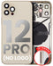 Tapa trasera para iPhone 12 Pro (Version US) sin logo (Dorado)