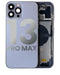 Tapa trasera para iPhone 13 Pro Max con componentes pequenos pre-instalados (Version US) (Azul Sierra)