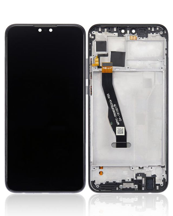 Pantalla LCD con marco para Huawei Y9 (2019) (Reacondicionado) (Negro Medianoche)