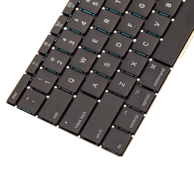 Teclado con retroiluminacion y tornillos para MacBook Pro 13" Retina (A1708 / Late 2016 / Mid 2017) (Ingles EE.UU)