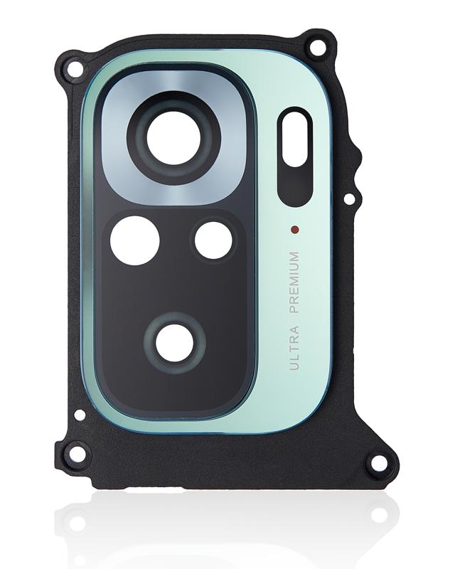 Lente de camara trasera con marco para Xiaomi Redmi Note 10S (Verde)