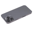 Tapa trasera con componentes para iPhone 13 Pro (Version US) (Sin logo) (Grafito)
