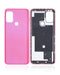 Tapa trasera de vidrio para Motorola Moto G20 (XT2128 / 2021) (Rosa Flamingo)