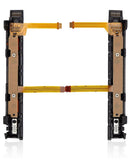 Encuentra en Guatemala un riel de plástico para Nintendo Switch en color rojo o azul con cable flex en un taller de reparaciones especializado en consolas.