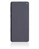 Pantalla USADA OLED con marco para Samsung Galaxy S10 (Negro Prism Ceramico)