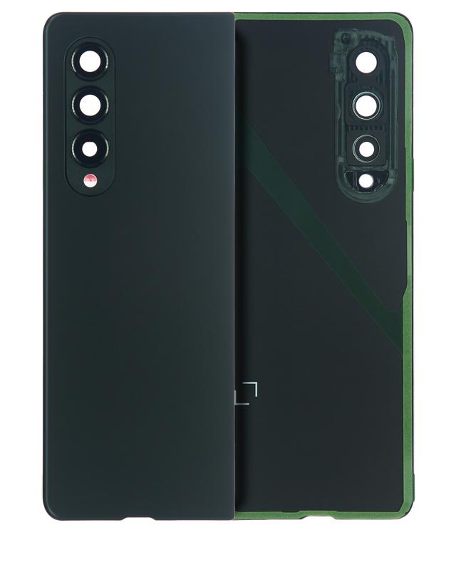Tapa trasera con lente de camara para Samsung Galaxy Z Fold 3 5G (F926) (Phantom Black)
