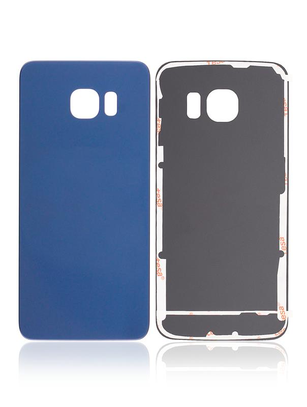 Tapa trasera para Samsung Galaxy S6 Edge (Sin logo) (Zafiro Negro)