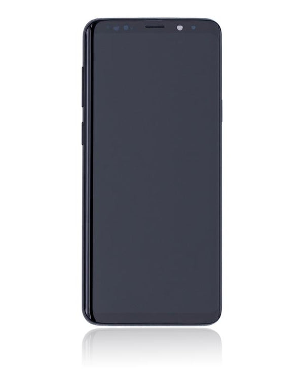Pantalla USADA OLED para Samsung Galaxy S9 Plus con marco (Negro Medianoche)