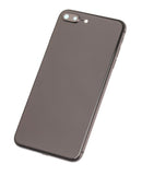 Tapa trasera con componentes pequenos pre-instalados para iPhone 8 Plus (Usada, Calidad B) (Gris Espacial)