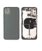 Tapa trasera para iPhone 11 Pro Max con componentes pequeños pre-instalados (Verde Medianoche)