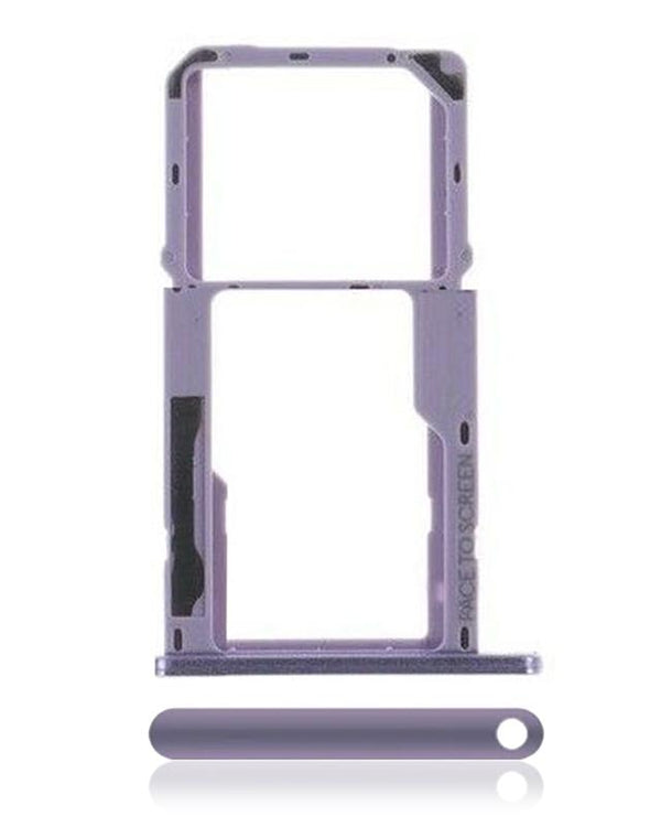 Bandeja para tarjeta SIM para Motorola Moto G7 Power / G7 Supra (Version EE.UU.) (Violeta Helado)